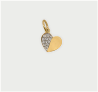 Pendant Rue des Mille Woman in Brass CB-LCN 01